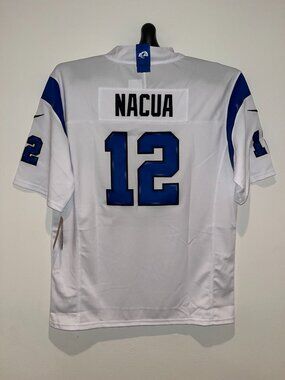 Puka Nacua #12 Los Angeles Rams Fearsome White 2026 Special Edition Jersey NWT